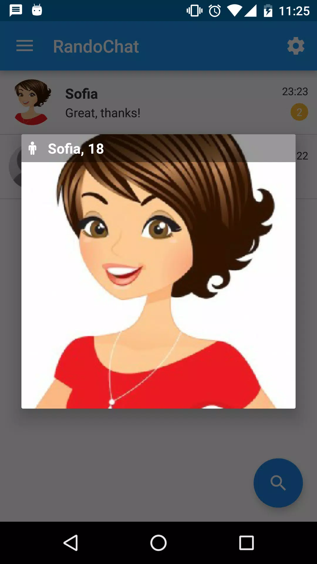 RandoChat - Chat roulette 스크린샷 2