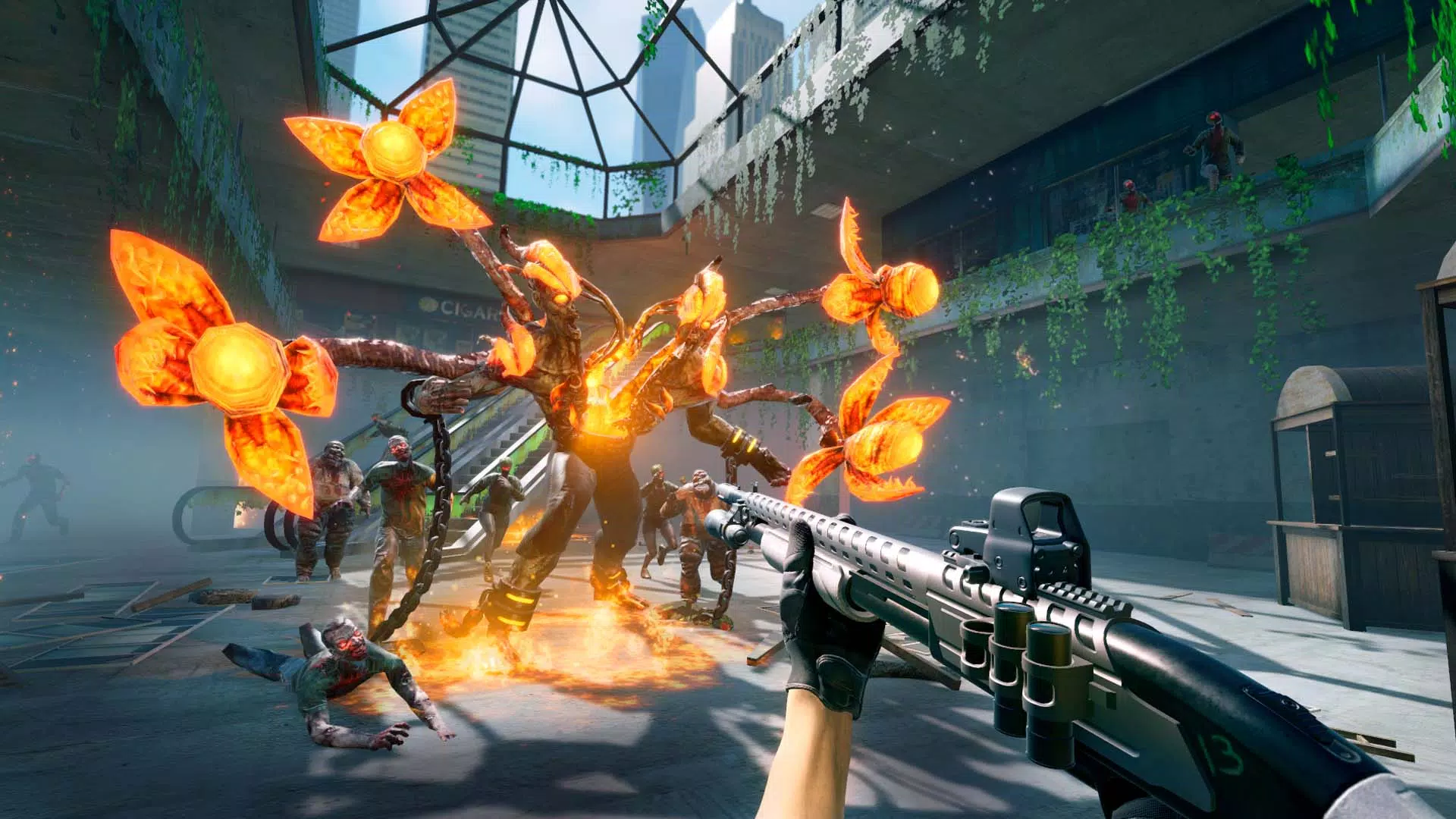 Zombie Fire 3D Ekran Görüntüsü 1