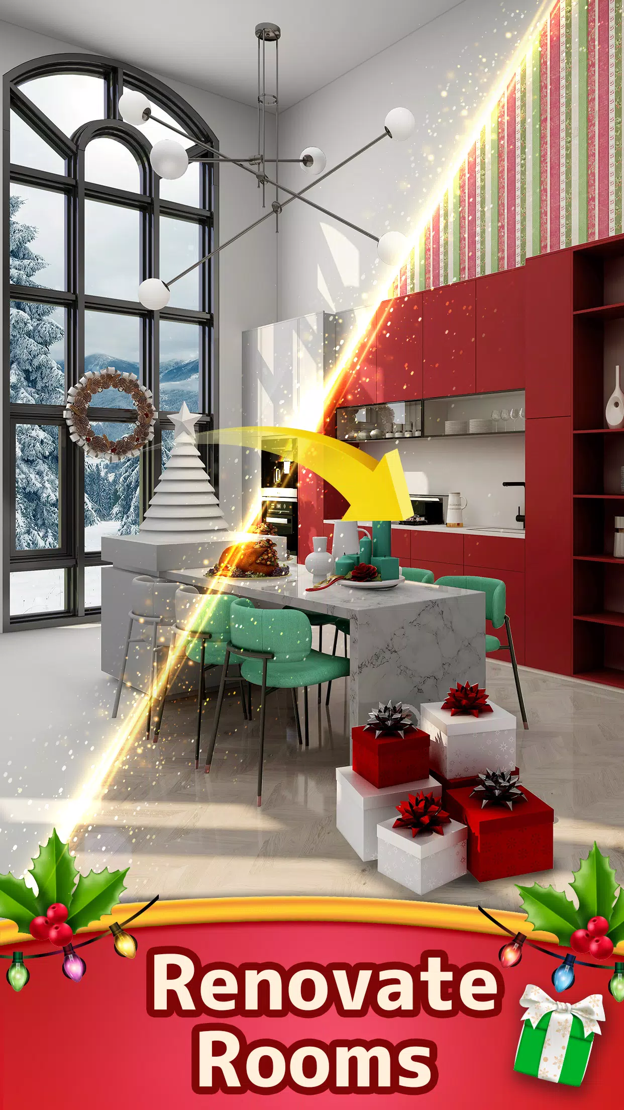 Christmas Match: Home Design Ảnh chụp màn hình 1