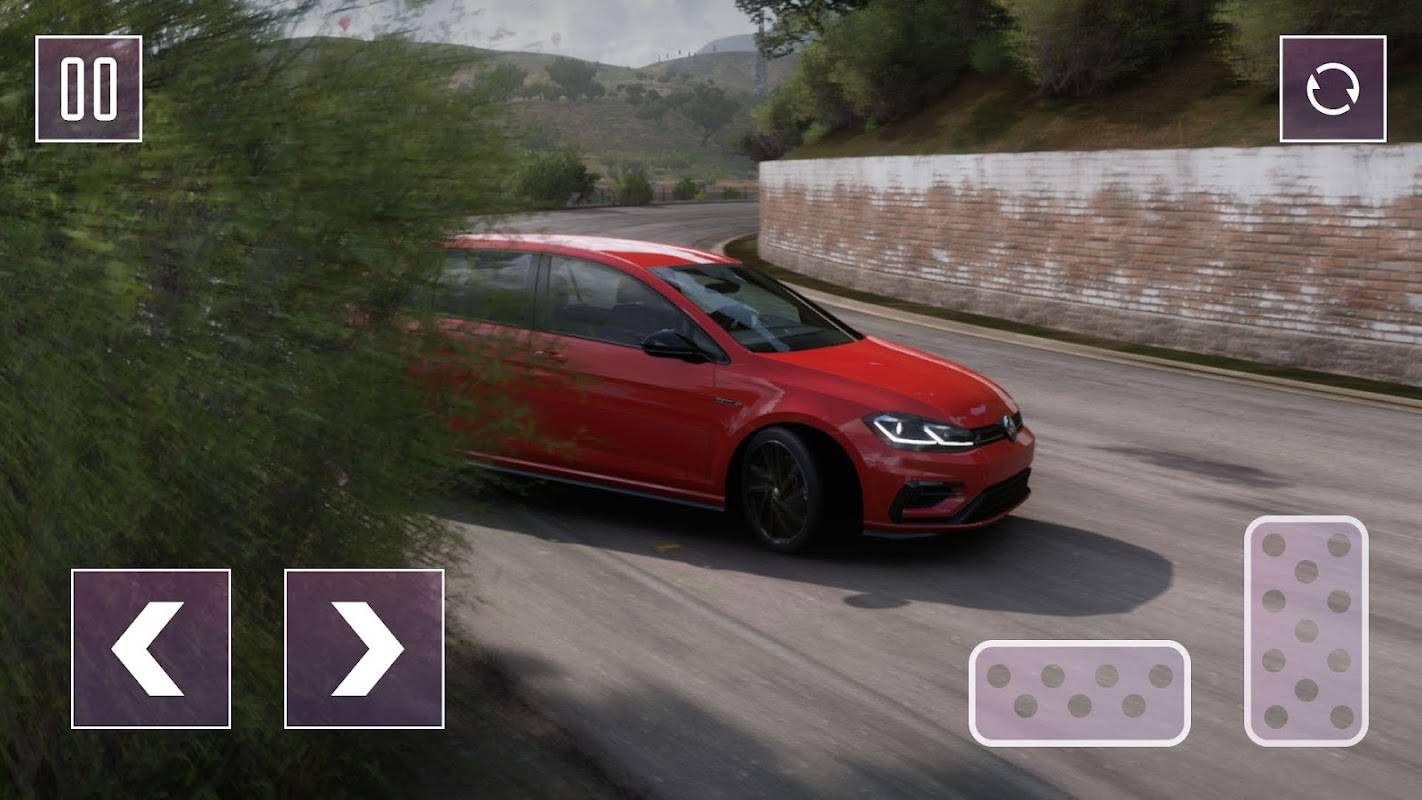 Real Racer Golf GTI Turbo Car Screenshot 0