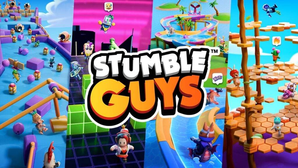 Stumble Guys: New 4v4 Modus & benutzerdefinierte Karte gestartet