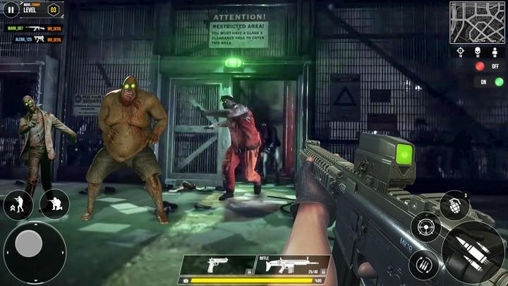 Zombie Shooter FPS Zombie Game Schermafbeelding 1