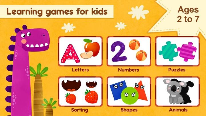 Learning games for Kid&Toddler Ekran Görüntüsü 0