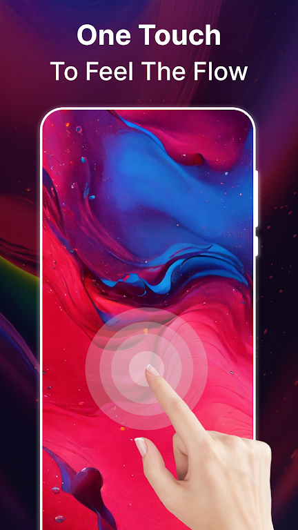 Fluid Live Wallpaper 3D Captura de tela 0