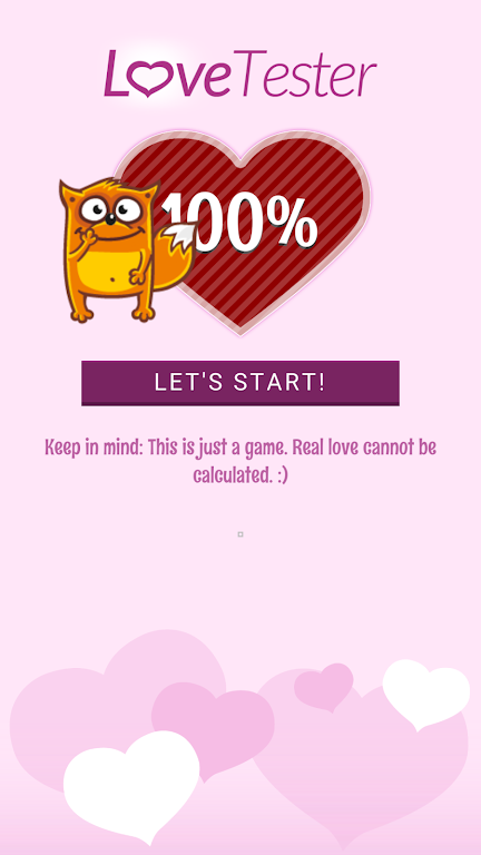 Love Tester - Find Real Love Captura de tela 1