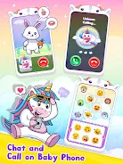 Baby Unicorn Phone For Kids Capture d'écran 1