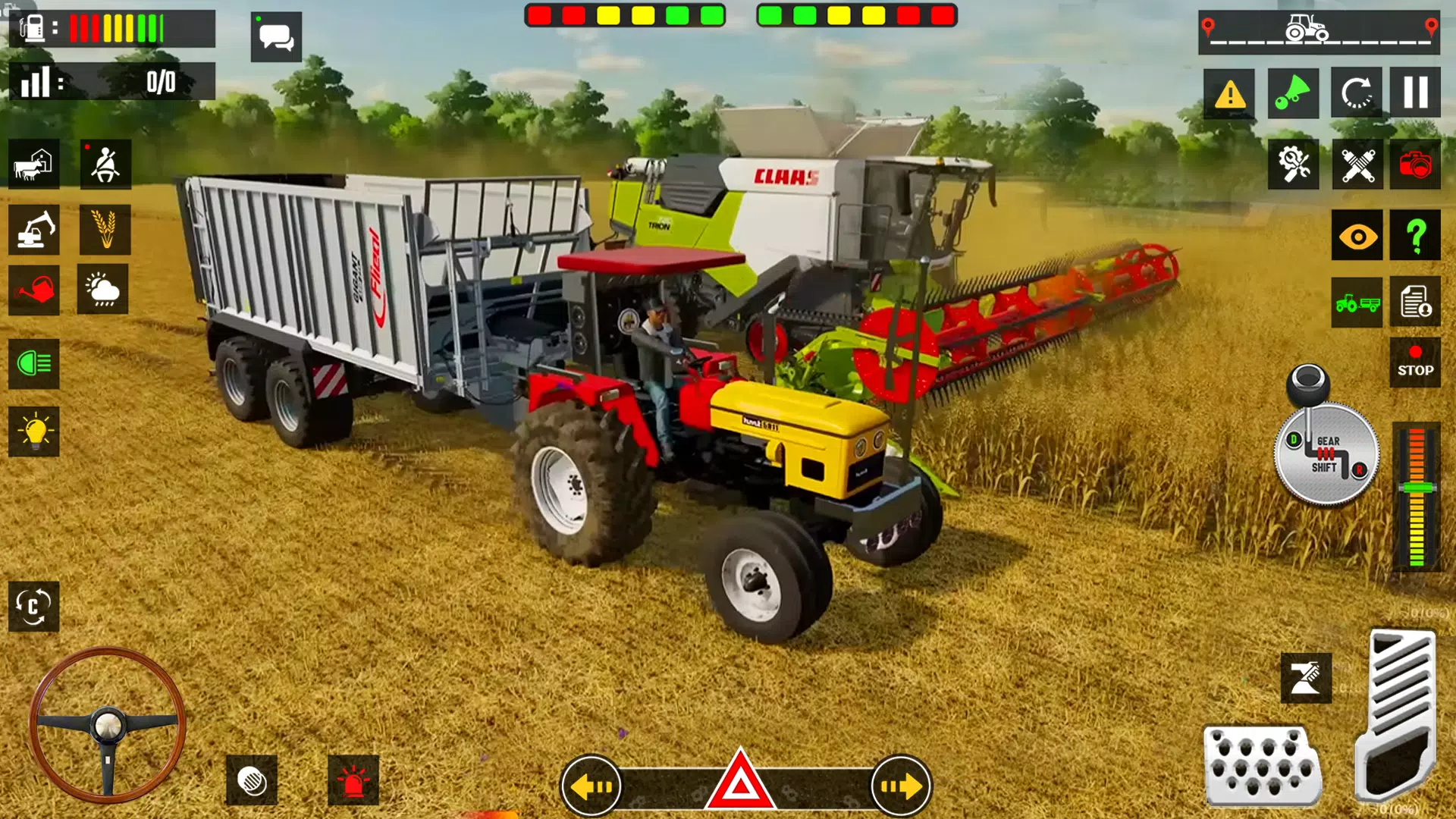 Farming Tractor Game 2023 3D Screenshot 3