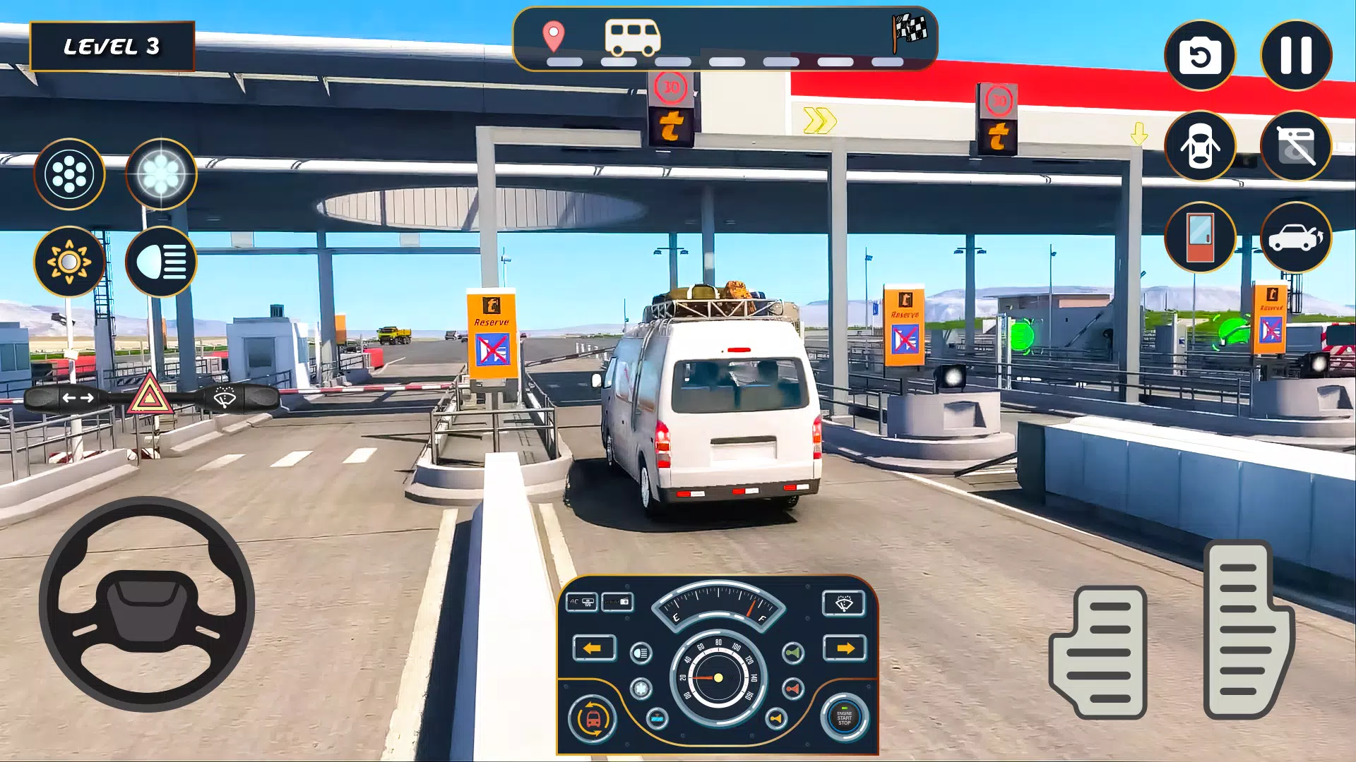 Van Simulator Dubai Van Games ภาพหน้าจอ 3