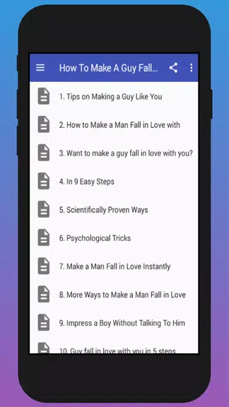 How To Make a Guy Fall in Love With You ภาพหน้าจอ 0
