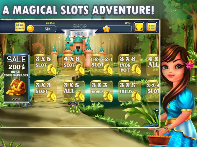 Wizard Of Wonderland Slots Screenshot 0