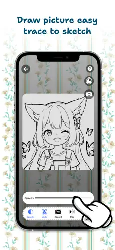 AR Draw Anime Trace Sketch AI Captura de pantalla 2