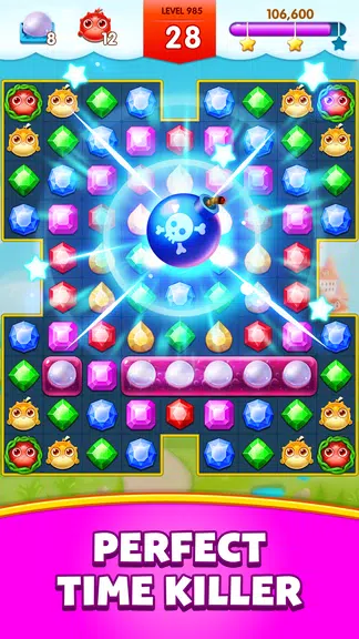 Jewel Legend: три в ряд игры Скриншот 2