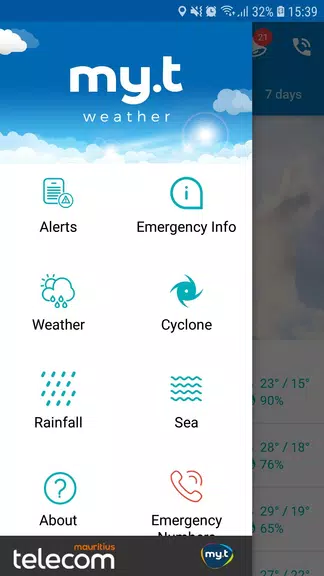my.t weather应用截图第2张
