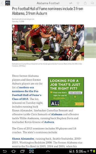 AL.com: Alabama Football News 스크린샷 2
