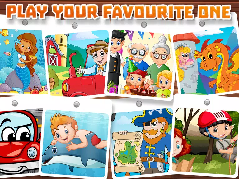 Princess Jigsaw Puzzles Kids स्क्रीनशॉट 2