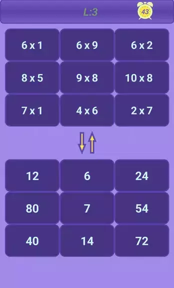 Multiplication Table: Math应用截图第3张