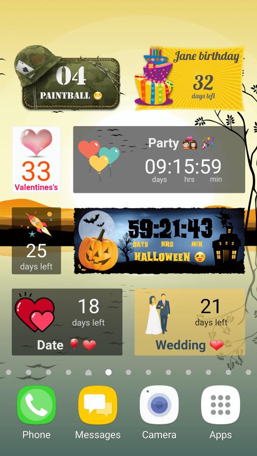 Schermata Countdown Days App & Widget 1