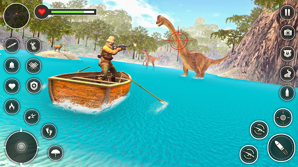 Dinosaur Hunter 3D Game スクリーンショット 1