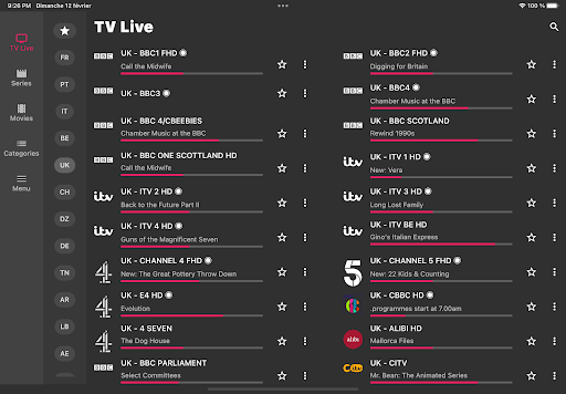 IPTV Smarters Expert - 4K Captura de tela 1