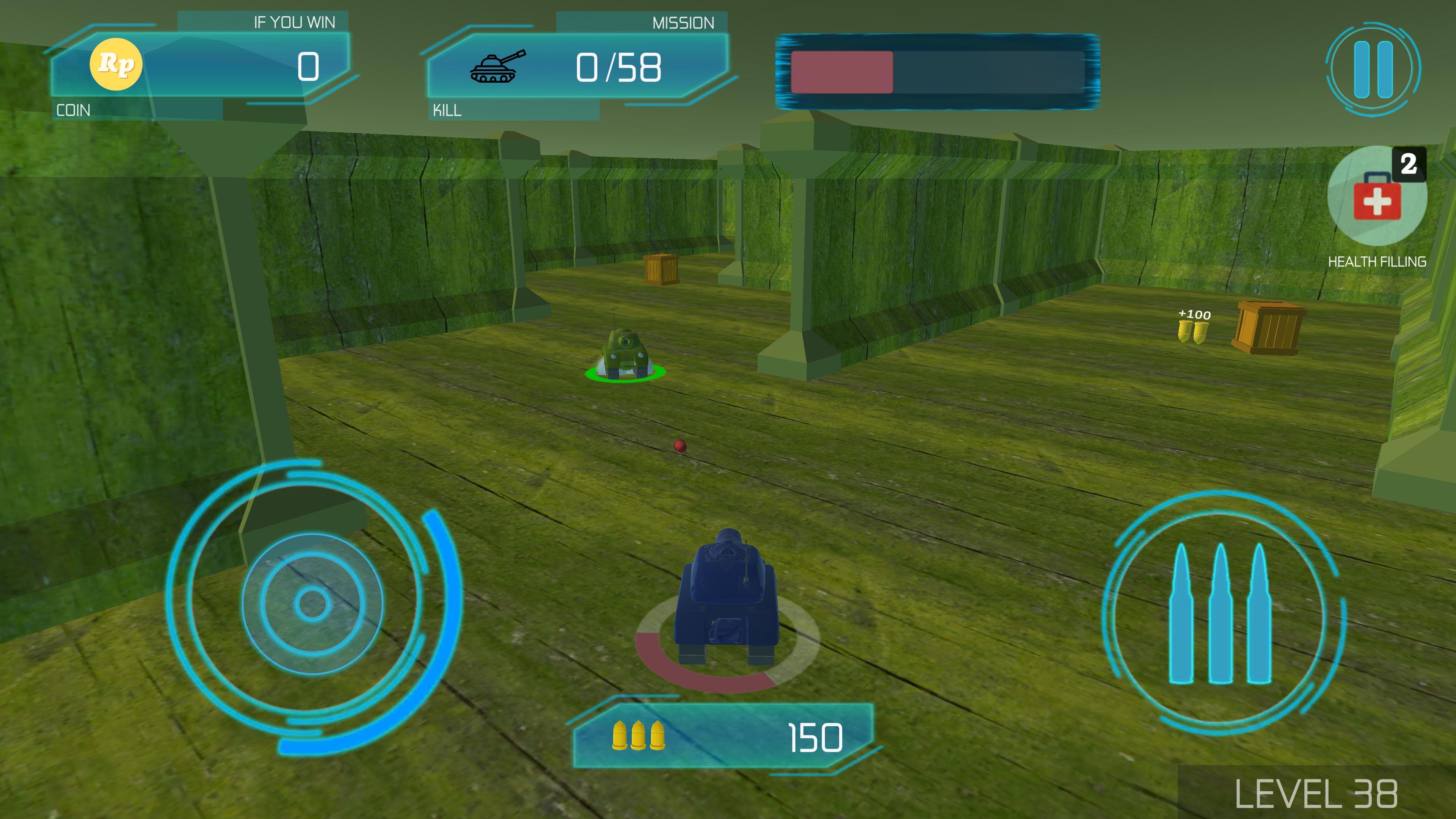 Tank Maze Battle Ảnh chụp màn hình 2