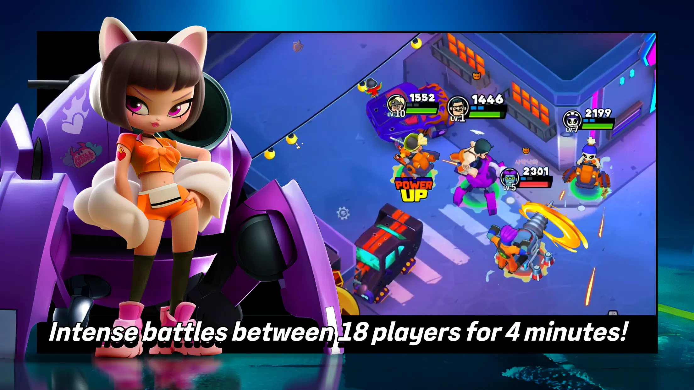 Villains: Robot BattleRoyale ภาพหน้าจอ 3