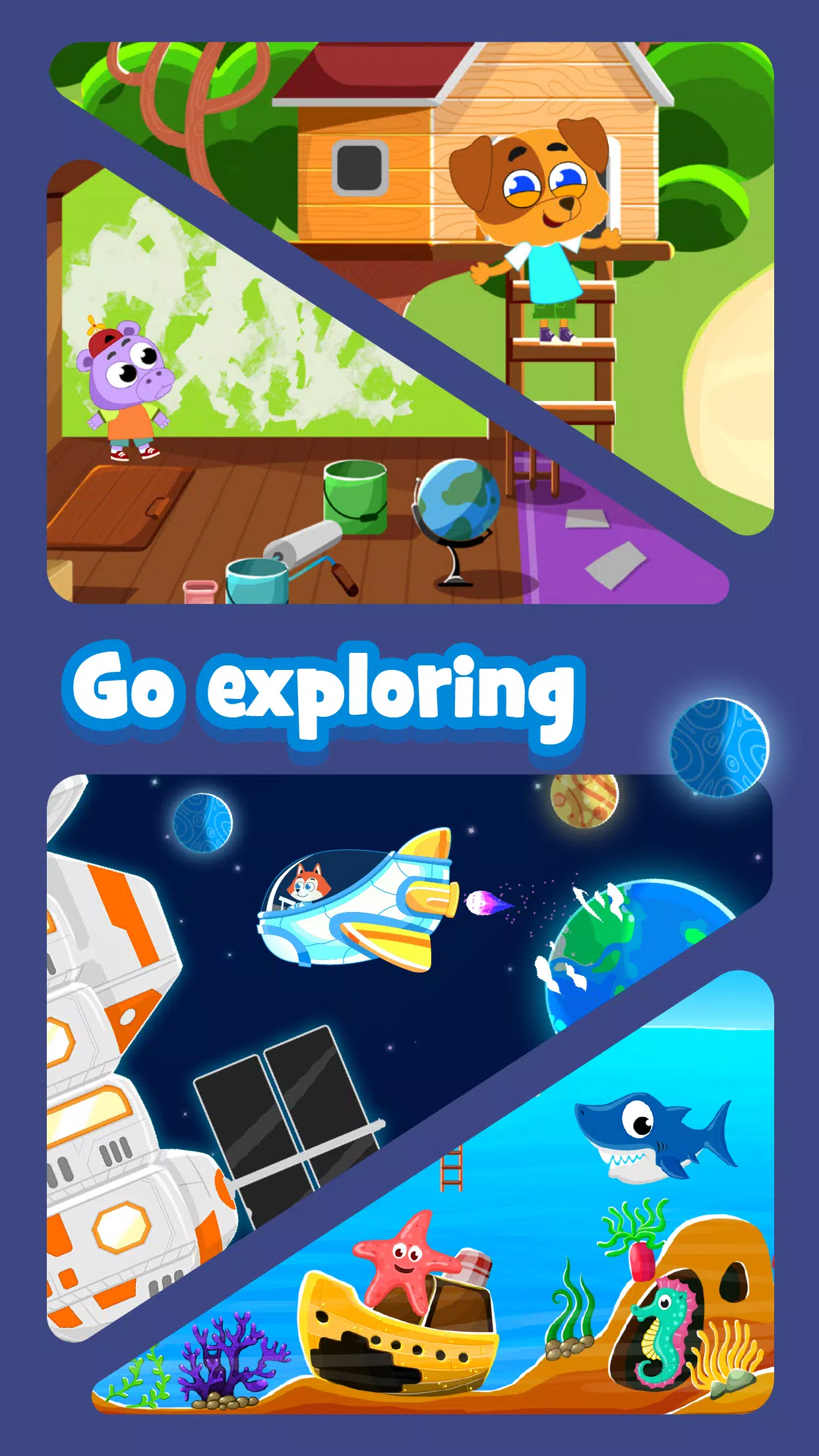 Alex The Explorer Kids Game Ảnh chụp màn hình 1