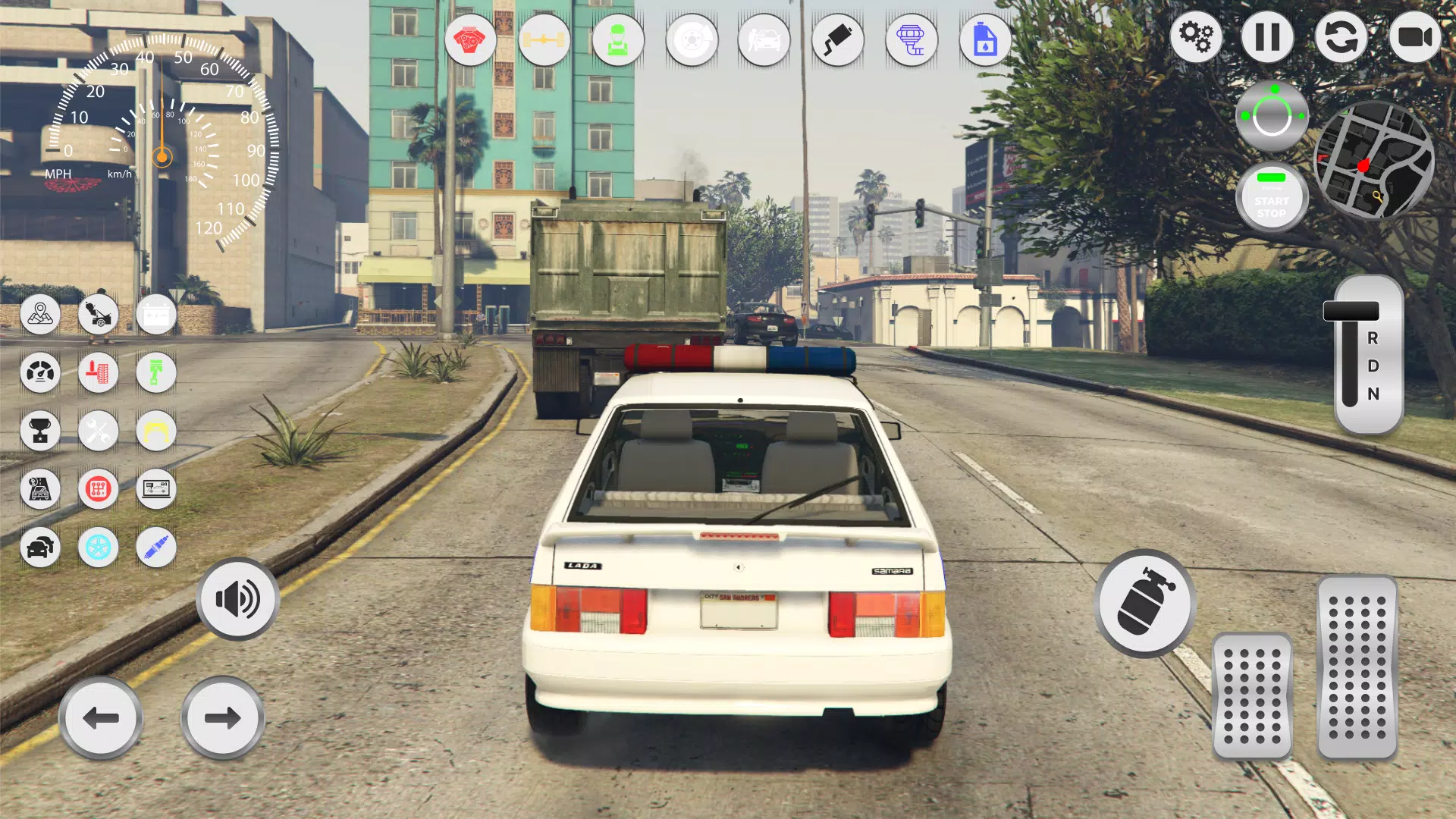 Lada 2114 Police Pursuit ภาพหน้าจอ 0