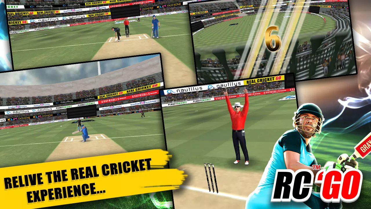 Schermata Real Cricket™ GO 3
