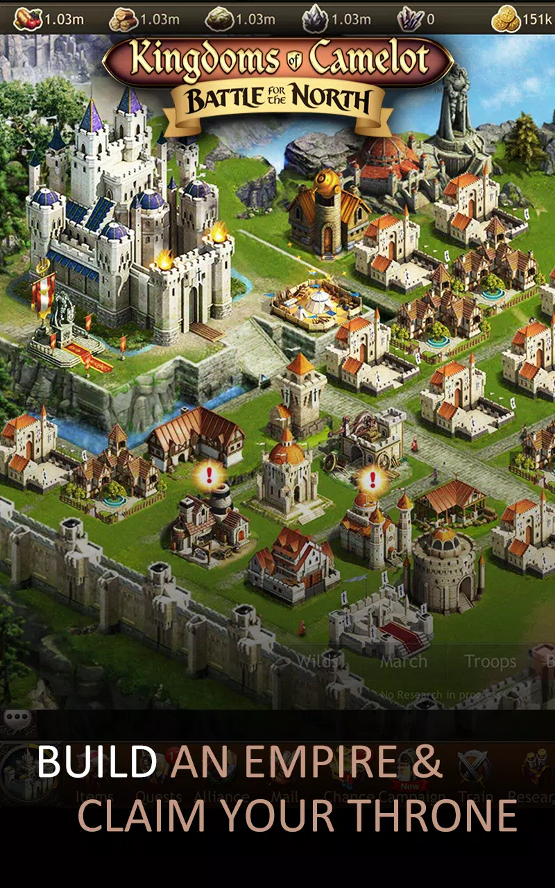 Kingdoms of Camelot: Battle Zrzut ekranu 0