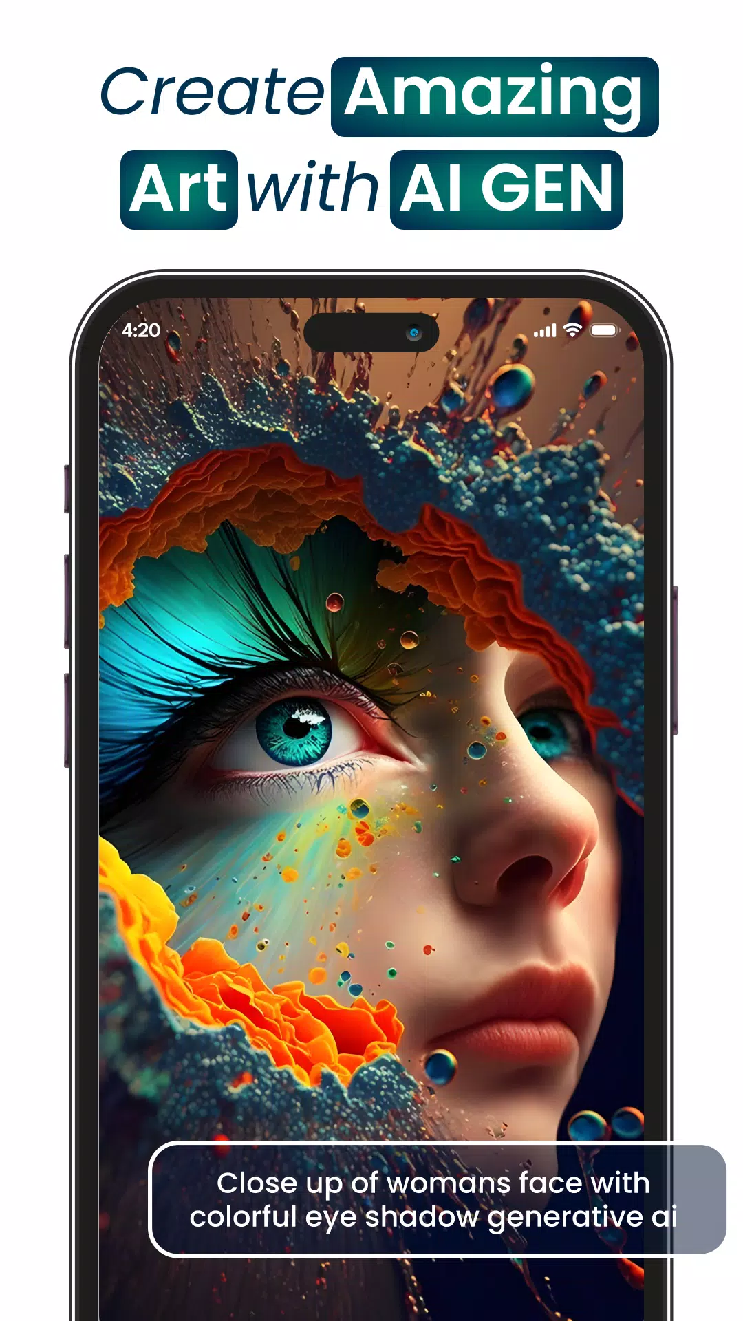 Art & Photo Generator - Ai Gen Captura de pantalla 0