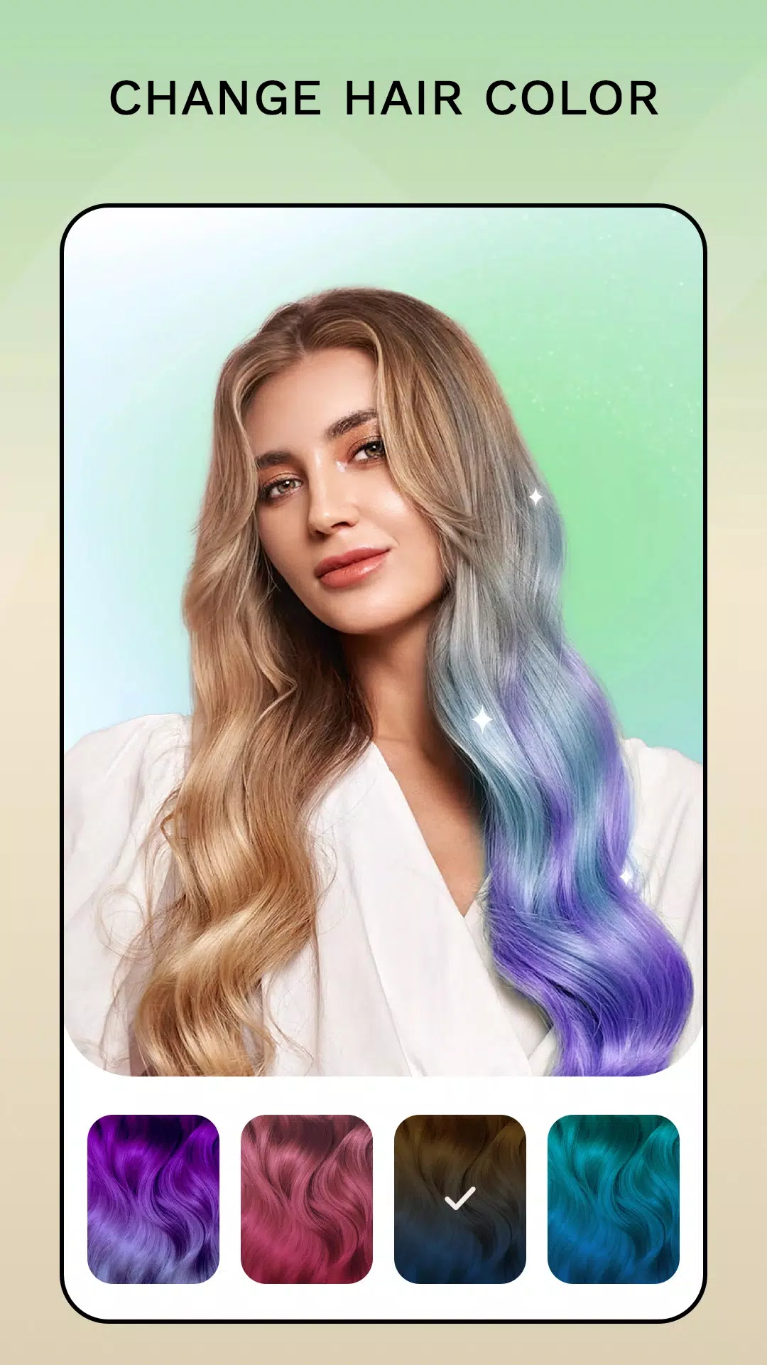 Hair Color Changer: Hairstyles Captura de pantalla 0