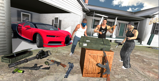 Gangster Game Crime Simulator Tangkapan skrin 1