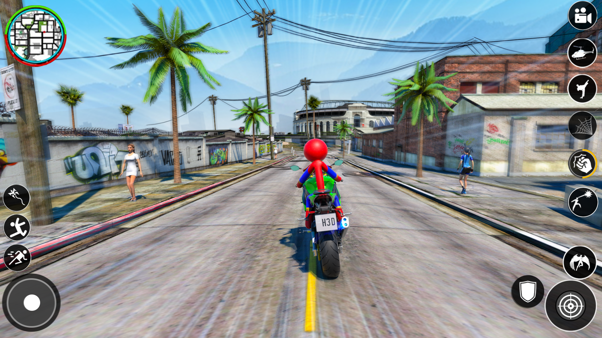 Spider Hero Man Game-Superhero Tangkapan skrin 3