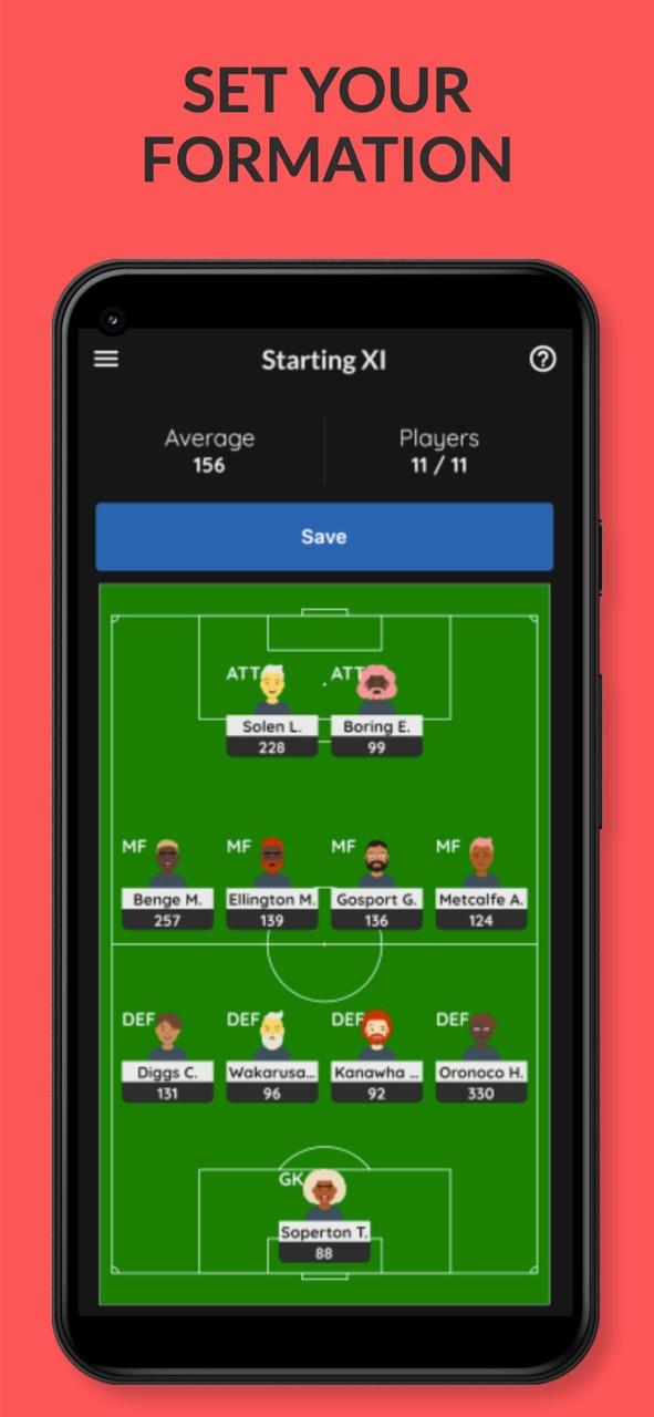 MYFM - Online Football Manager স্ক্রিনশট 1