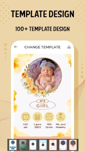 NewBorn Baby Photo Frame 스크린샷 1