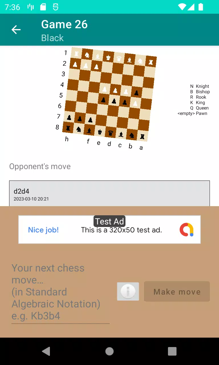 Unranked Chess Captura de tela 1
