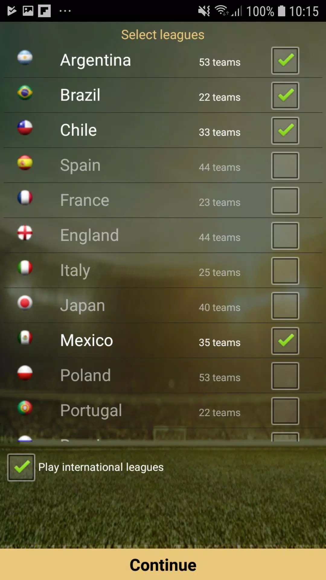 Cyberfoot Captura de pantalla 0