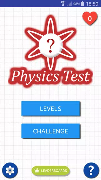 Physics Test Captura de pantalla 0