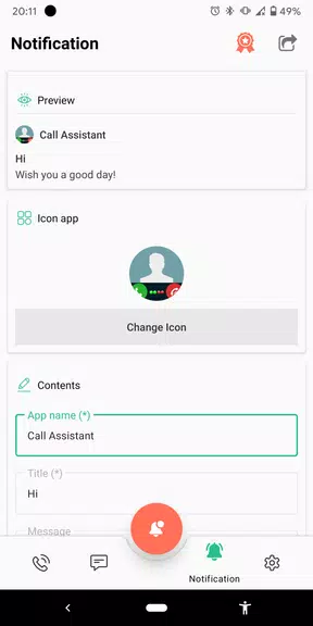 Fake Call and Sms应用截图第2张