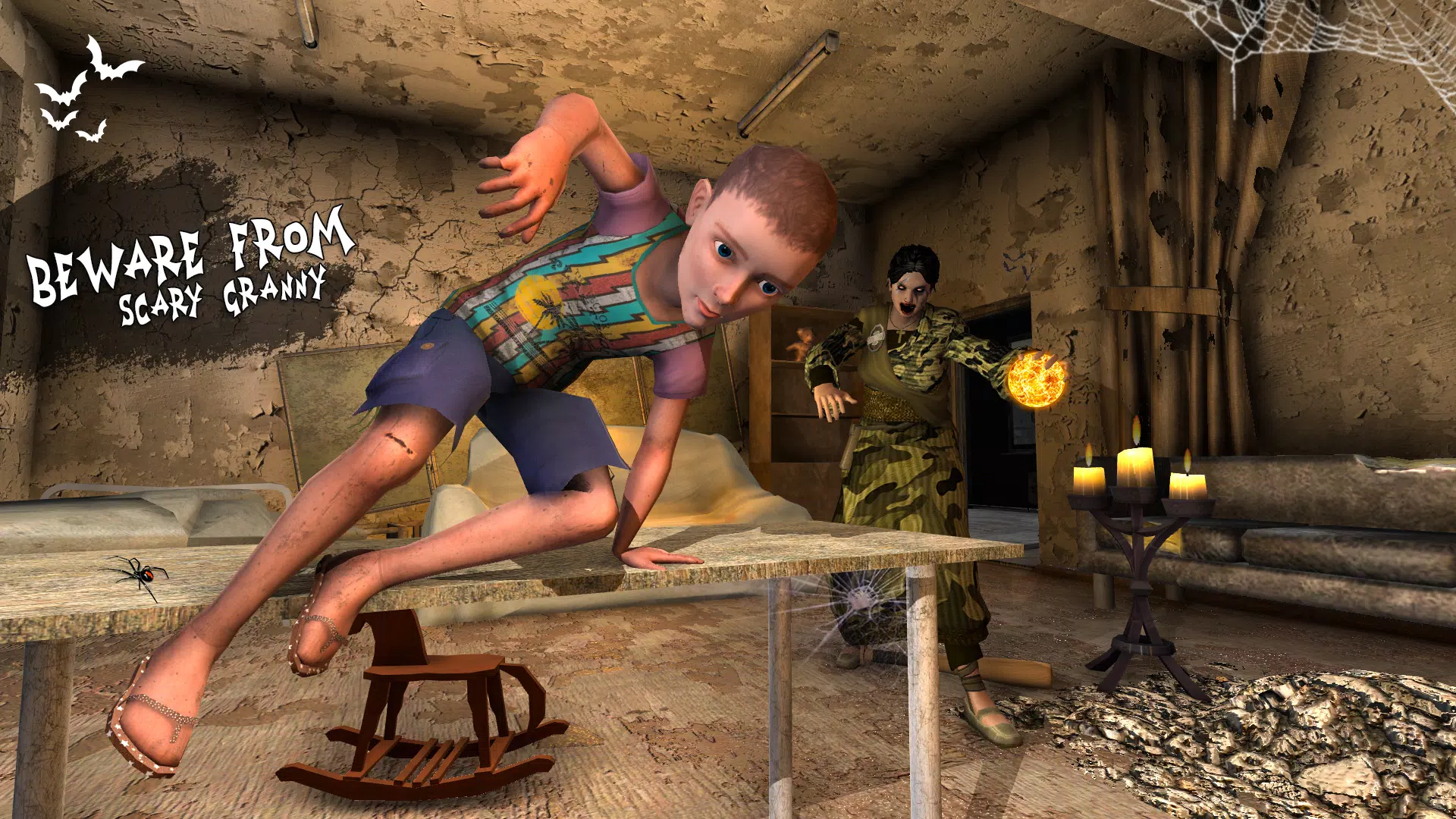 Army Granny Scary Ghost 3D スクリーンショット 1