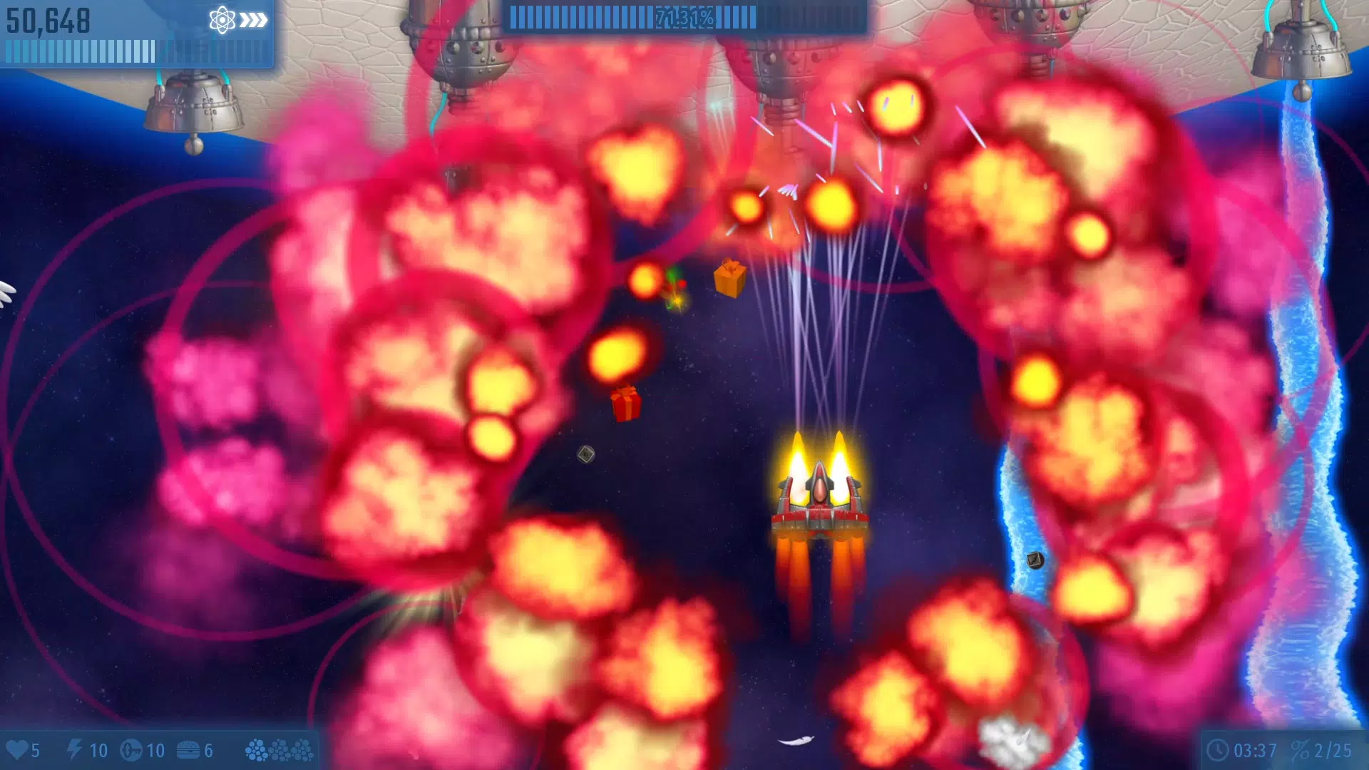 Chicken Invaders Universe 스크린샷 1