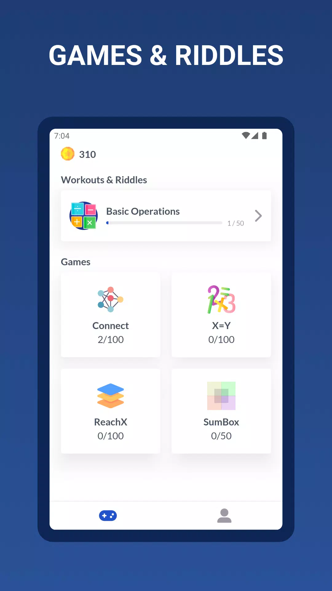 Math Games and Riddles স্ক্রিনশট 0