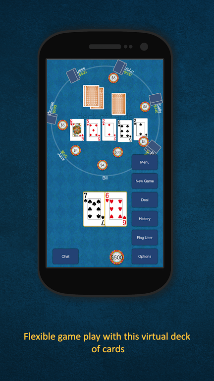 Multiplayer Deck Of Cards Ekran Görüntüsü 3