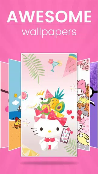 Schermata Kawaii Cute Wallpaper: Cutely 0