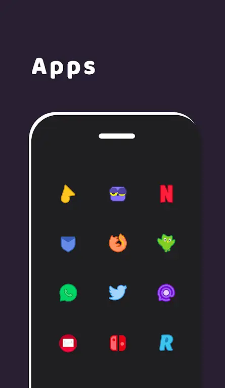 Duo Nano Icon Pack Schermafbeelding 0