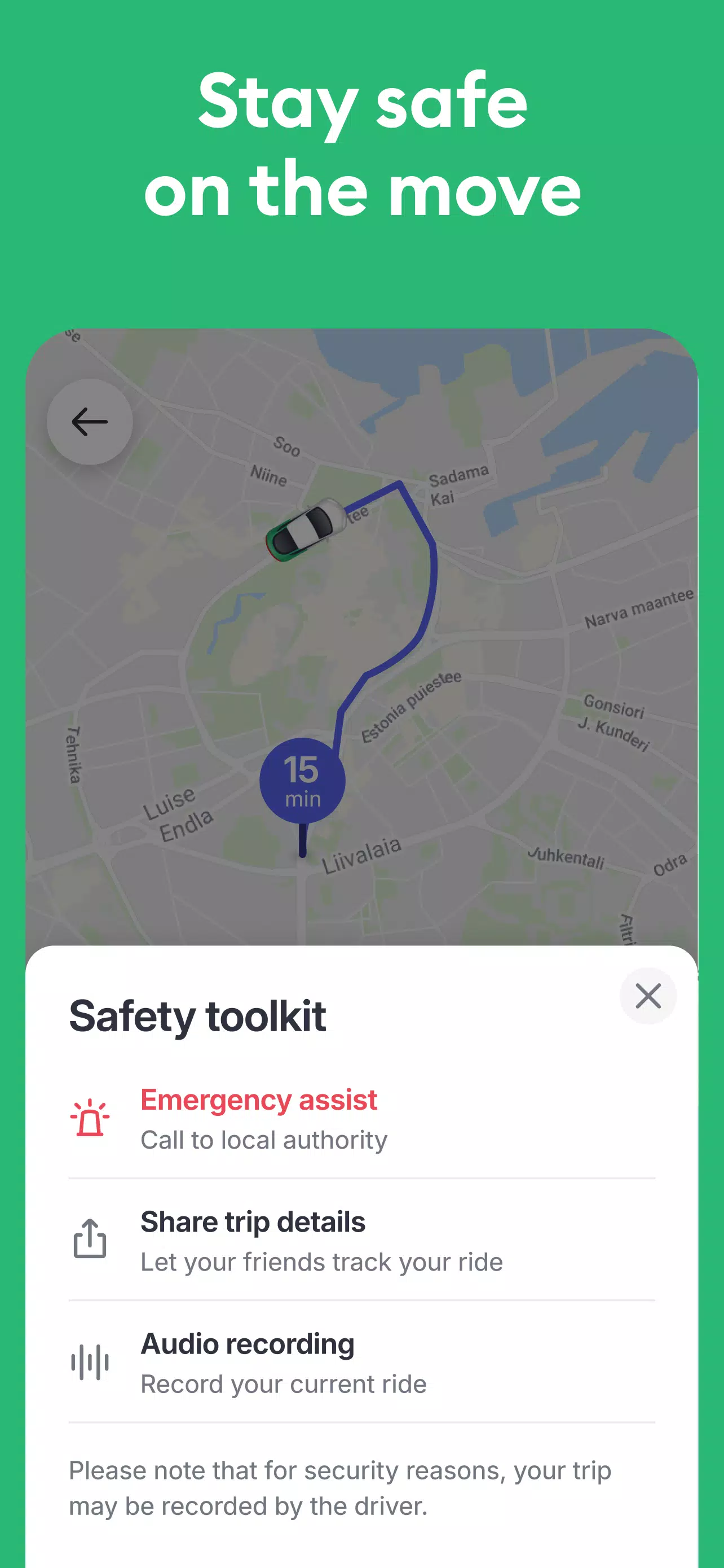 Bolt: Request a Ride Screenshot 2