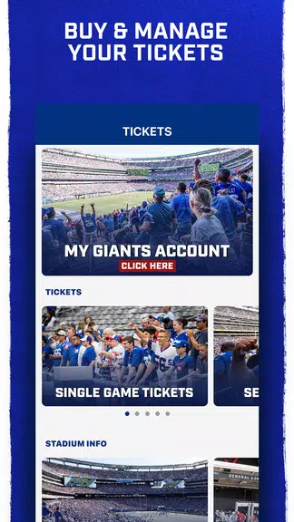 New York Giants Mobile Скриншот 2