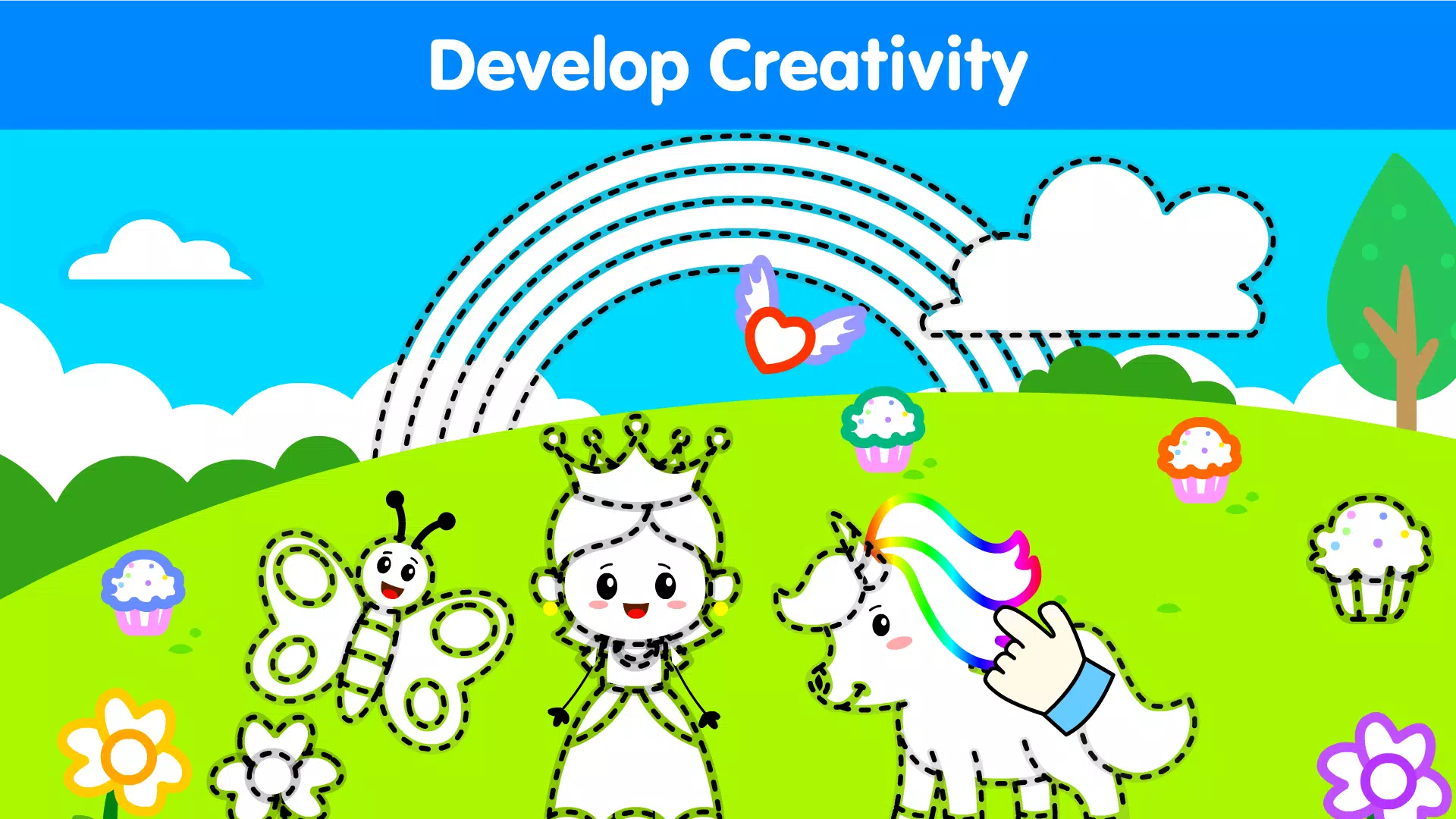 Kids Drawing & Coloring Book স্ক্রিনশট 3