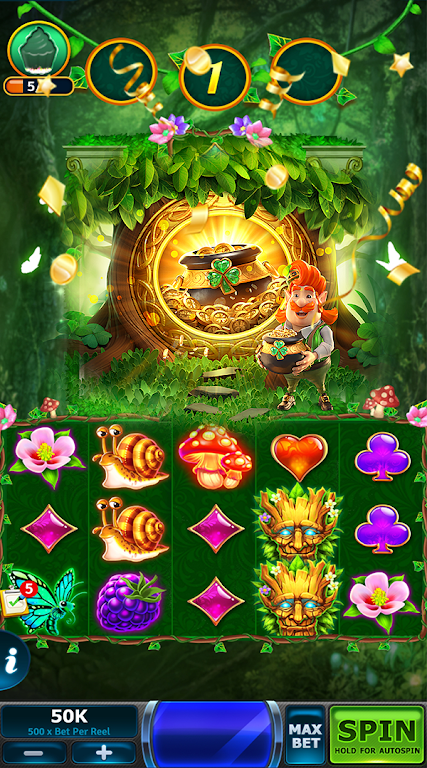 Dino Pixie Slots Adventure应用截图第0张