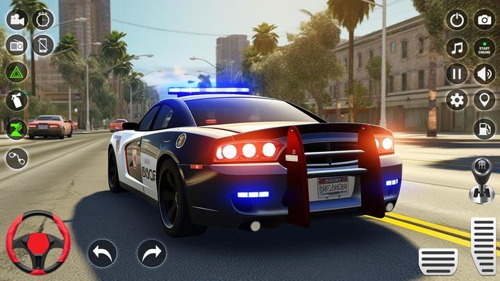 Modern Police Car Parking Game Capture d'écran 0